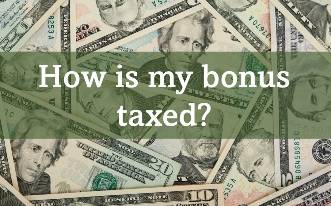 How is my Bonus Taxed?